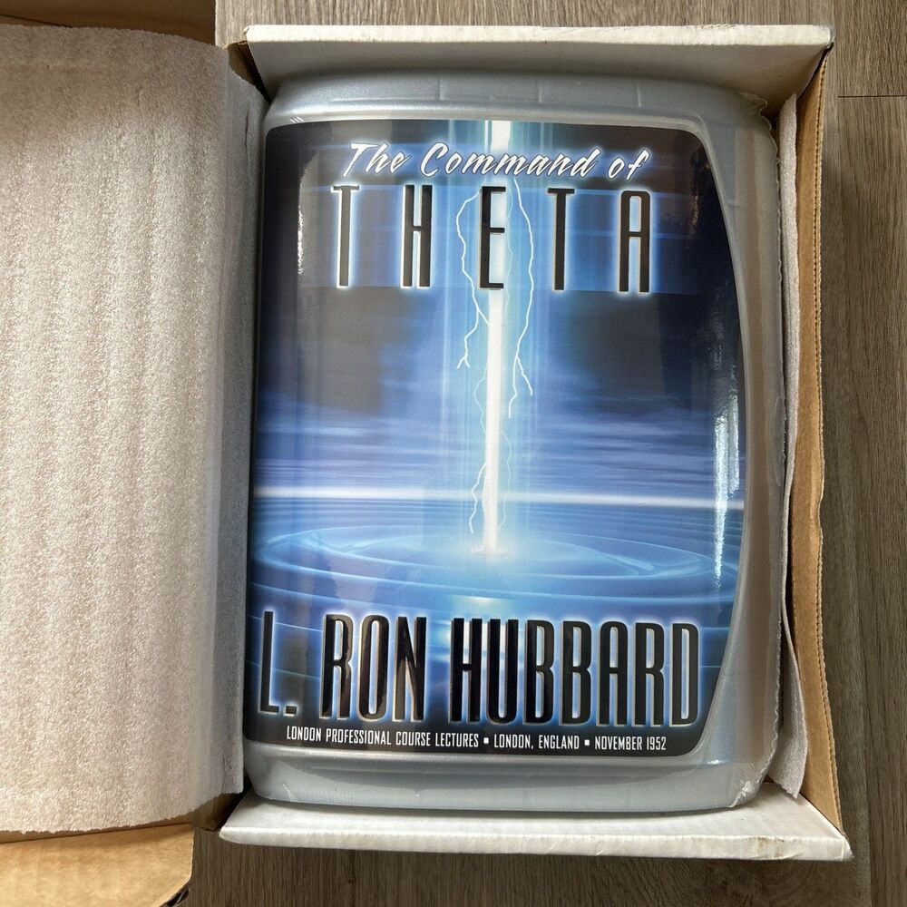 Church of Scientology The Command of Theta L Ron Hubbard CD Box Set NEW Sealed